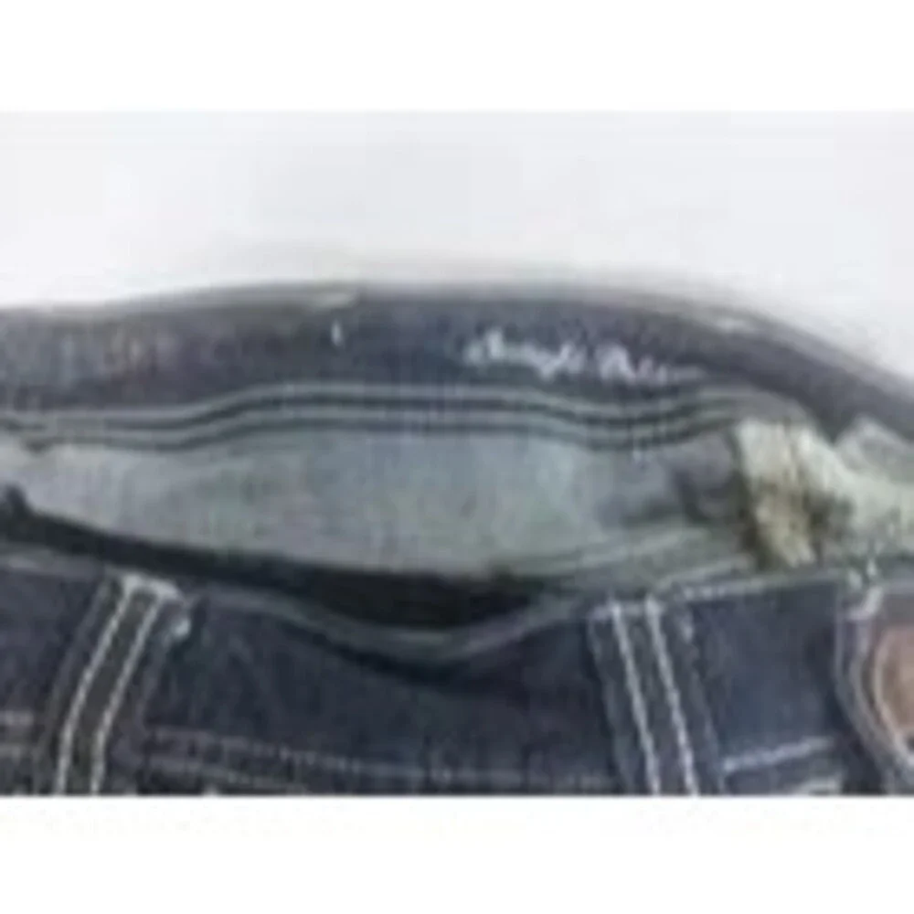 Cowgirl Tuff Golden Straight Jeans Womens 24x30 Dark Wash Rose Gold Sequin Bling